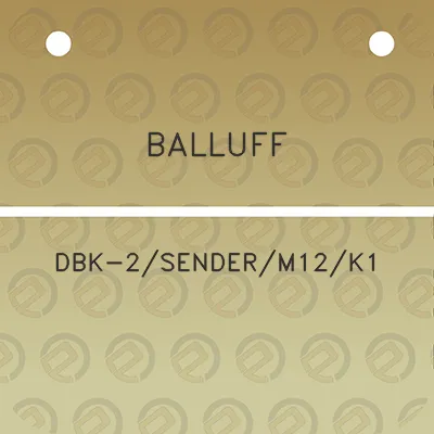 balluff-dbk-2senderm12k1