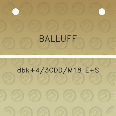 balluff-dbk43cddm18-es