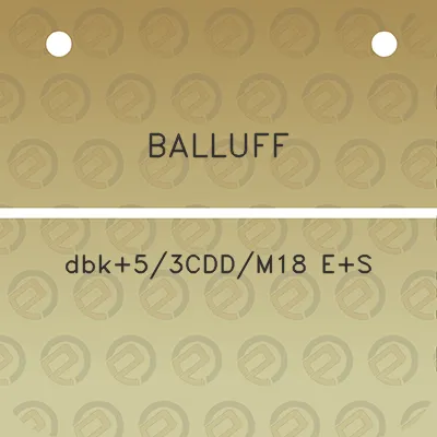 balluff-dbk53cddm18-es