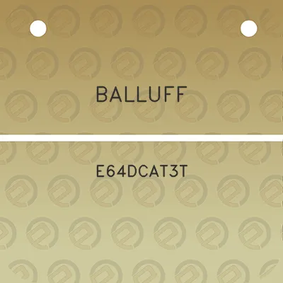 balluff-e64dcat3t