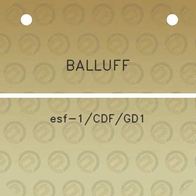 balluff-esf-1cdfgd1