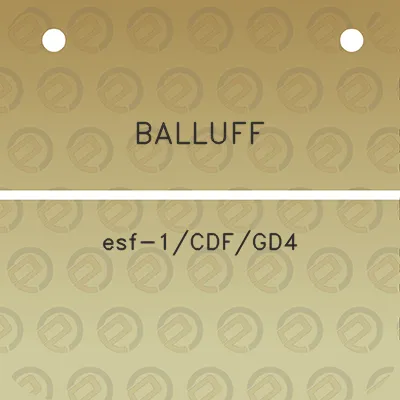 balluff-esf-1cdfgd4