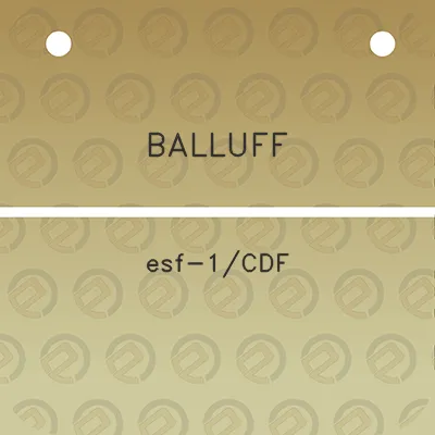 balluff-esf-1cdf