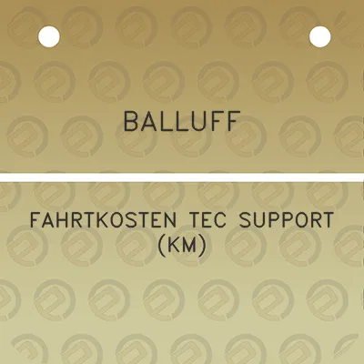 balluff-fahrtkosten-tec-support-km