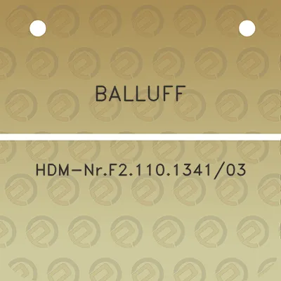 balluff-hdm-nrf2110134103