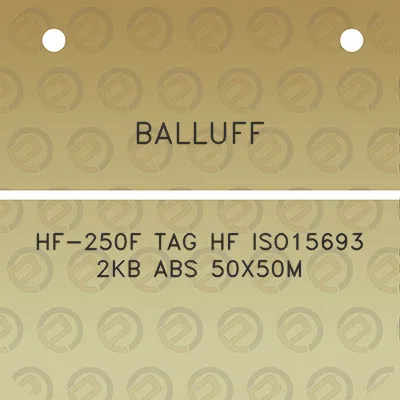 balluff-hf-250f-tag-hf-iso15693-2kb-abs-50x50m