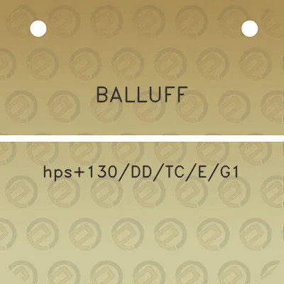 balluff-hps130ddtceg1