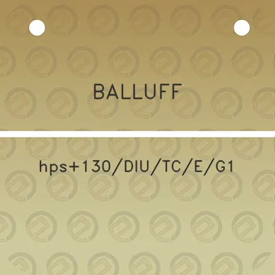 balluff-hps130diutceg1