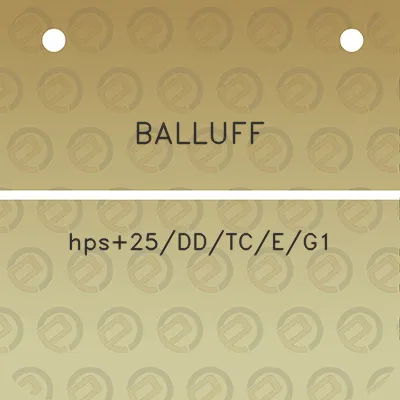 balluff-hps25ddtceg1