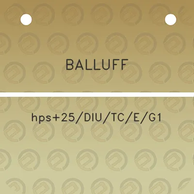 balluff-hps25diutceg1