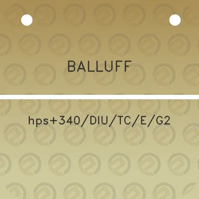 balluff-hps340diutceg2