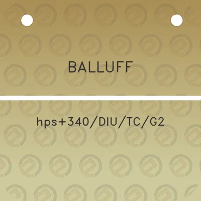 balluff-hps340diutcg2