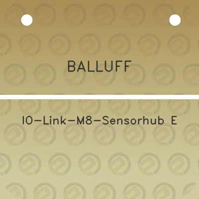 balluff-io-link-m8-sensorhub-e