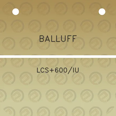 balluff-lcs600iu