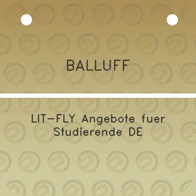 balluff-lit-fly-angebote-fuer-studierende-de