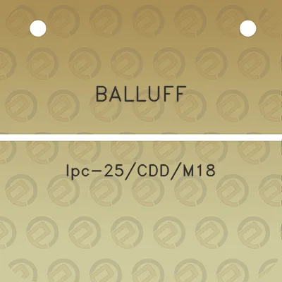 balluff-lpc-25cddm18