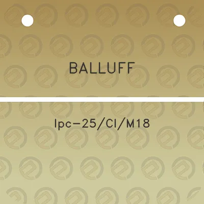 balluff-lpc-25cim18