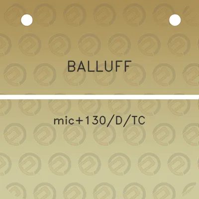 balluff-mic130dtc