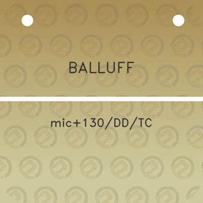 balluff-mic130ddtc