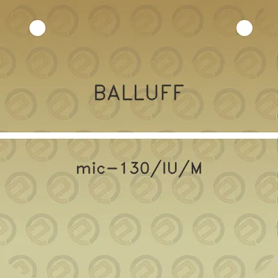 balluff-mic-130ium