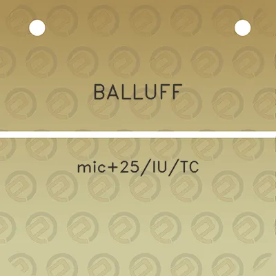 balluff-mic25iutc