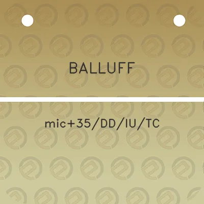 balluff-mic35ddiutc