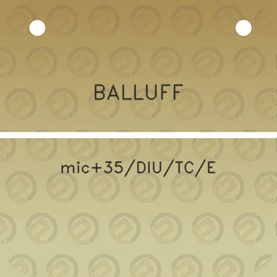 balluff-mic35diutce