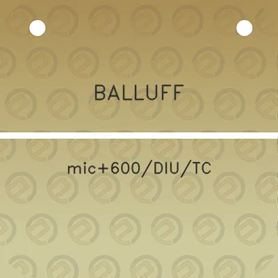 balluff-mic600diutc