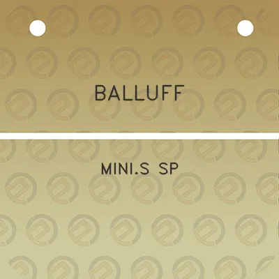 balluff-minis-sp