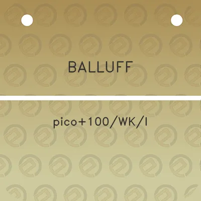 balluff-pico100wki