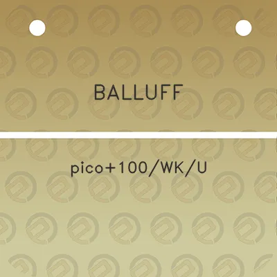 balluff-pico100wku