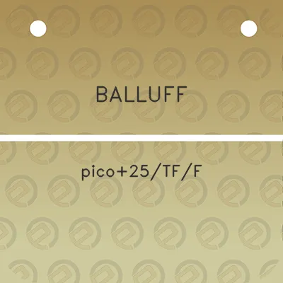 balluff-pico25tff