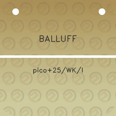 balluff-pico25wki