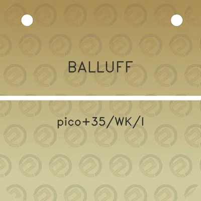 balluff-pico35wki