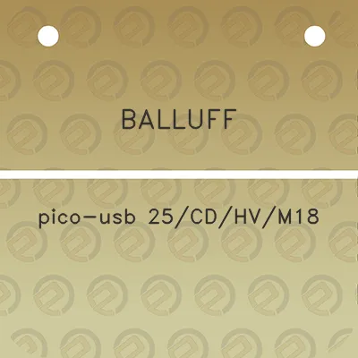 balluff-pico-usb-25cdhvm18