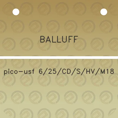 balluff-pico-usf-625cdshvm18