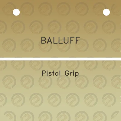 balluff-pistol-grip