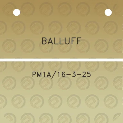 balluff-pm1a16-3-25