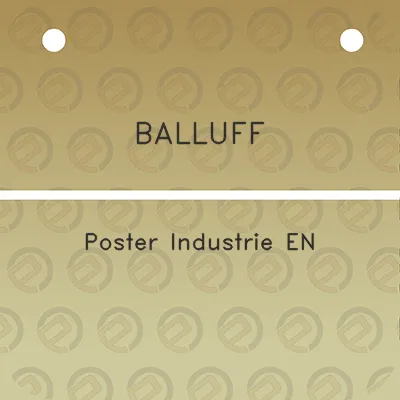 balluff-poster-industrie-en