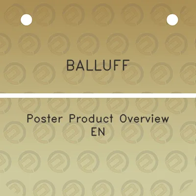 balluff-poster-product-overview-en