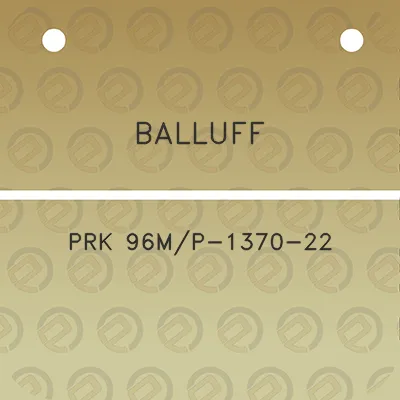 balluff-prk-96mp-1370-22