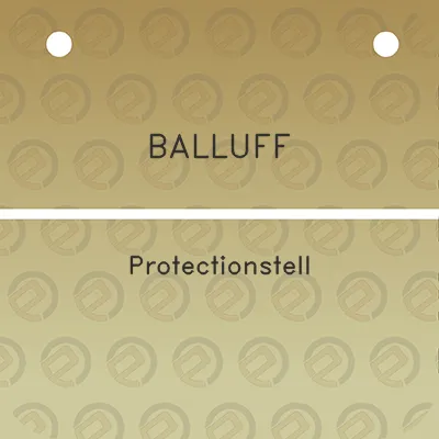 balluff-protectionstell