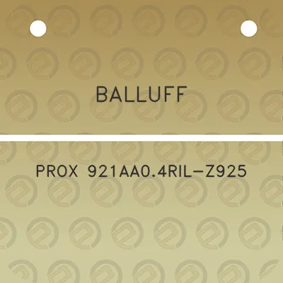 balluff-prox-921aa04ril-z925