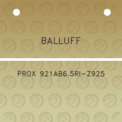 balluff-prox-921ab65ri-z925