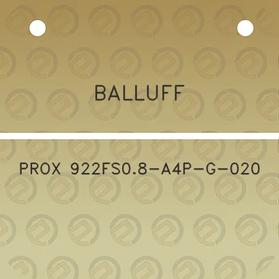 balluff-prox-922fs08-a4p-g-020