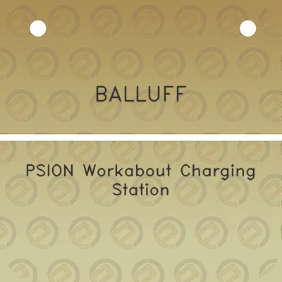 balluff-psion-workabout-charging-station