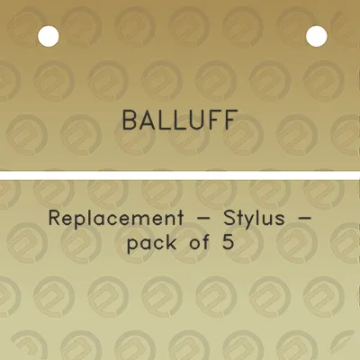 balluff-replacement-stylus-pack-of-5