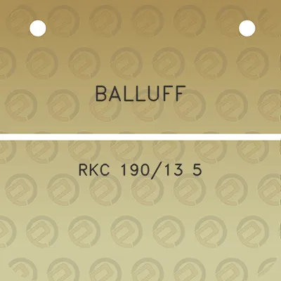 balluff-rkc-19013-5