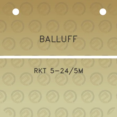 balluff-rkt-5-245m