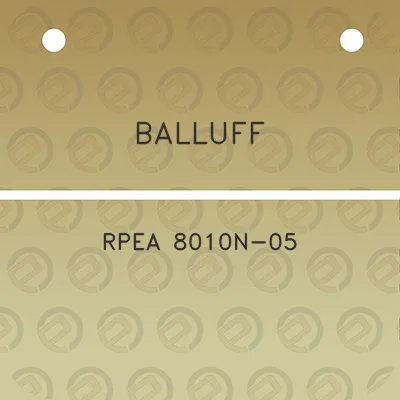 balluff-rpea-8010n-05